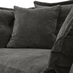 Habitat Jacques Velvet Cuddle Chair - Grey 21 Habitat Jacques Velvet Cuddle Chair - Grey -Habitat 1177217 R Z008A