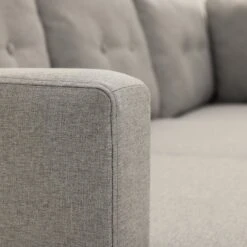 Habitat Joshua Self Assembly Right Hand Corner Sofa – Grey -Habitat 1185601 R Z008A