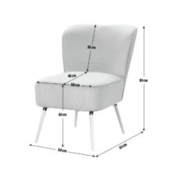 Habitat Eppy Fabric Accent Chair - Blue 12 Habitat Eppy Fabric Accent Chair - Blue -Habitat 1230116 R E020