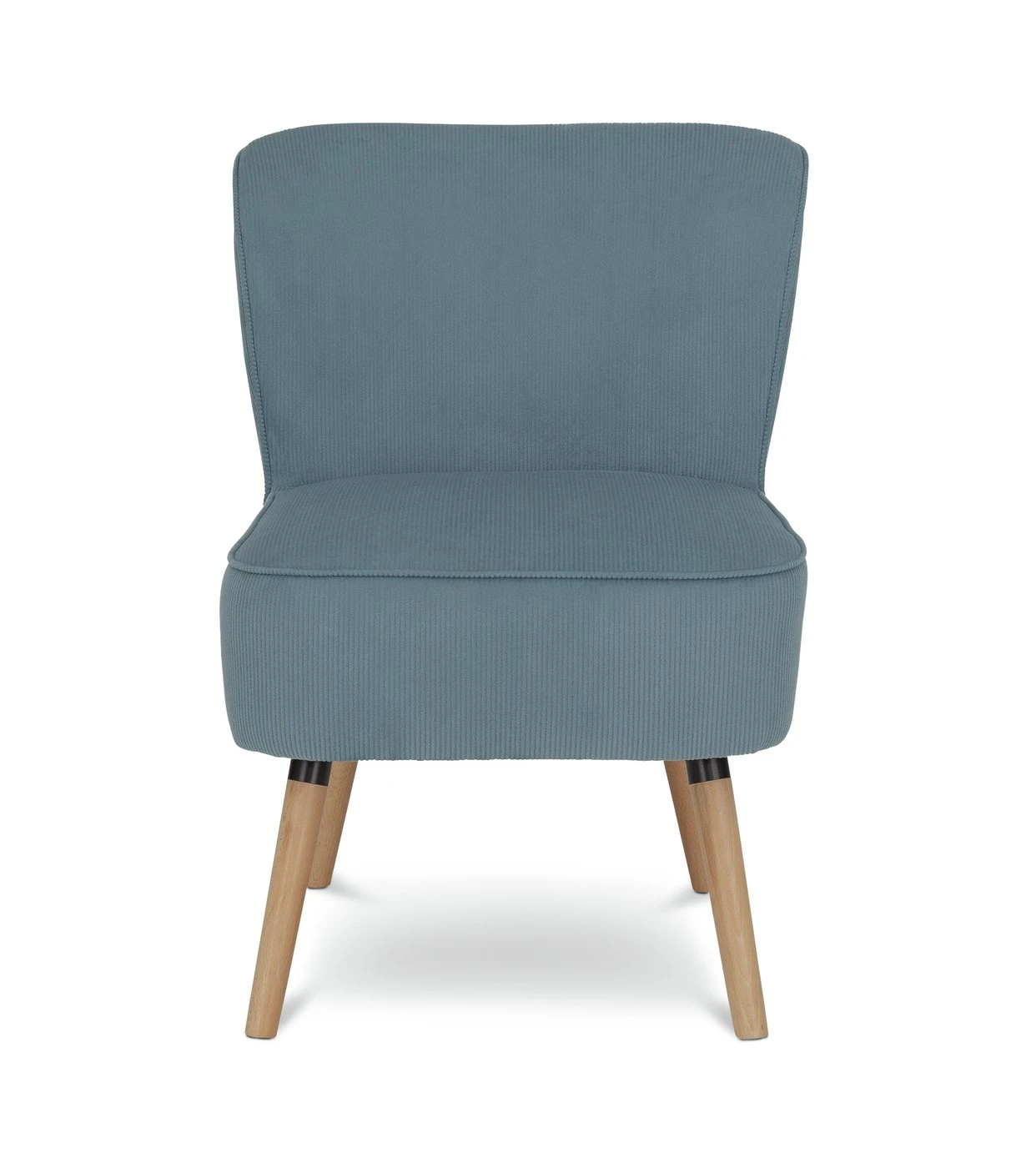 Habitat Eppy Fabric Accent Chair - Blue 6 Habitat Eppy Fabric Accent Chair - Blue - Image 6