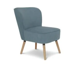Habitat Eppy Fabric Accent Chair - Blue 14 Habitat Eppy Fabric Accent Chair - Blue -Habitat 1230116 R Z004A