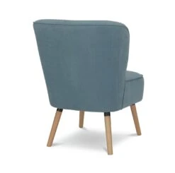 Habitat Eppy Fabric Accent Chair - Blue 15 Habitat Eppy Fabric Accent Chair - Blue -Habitat 1230116 R Z005A