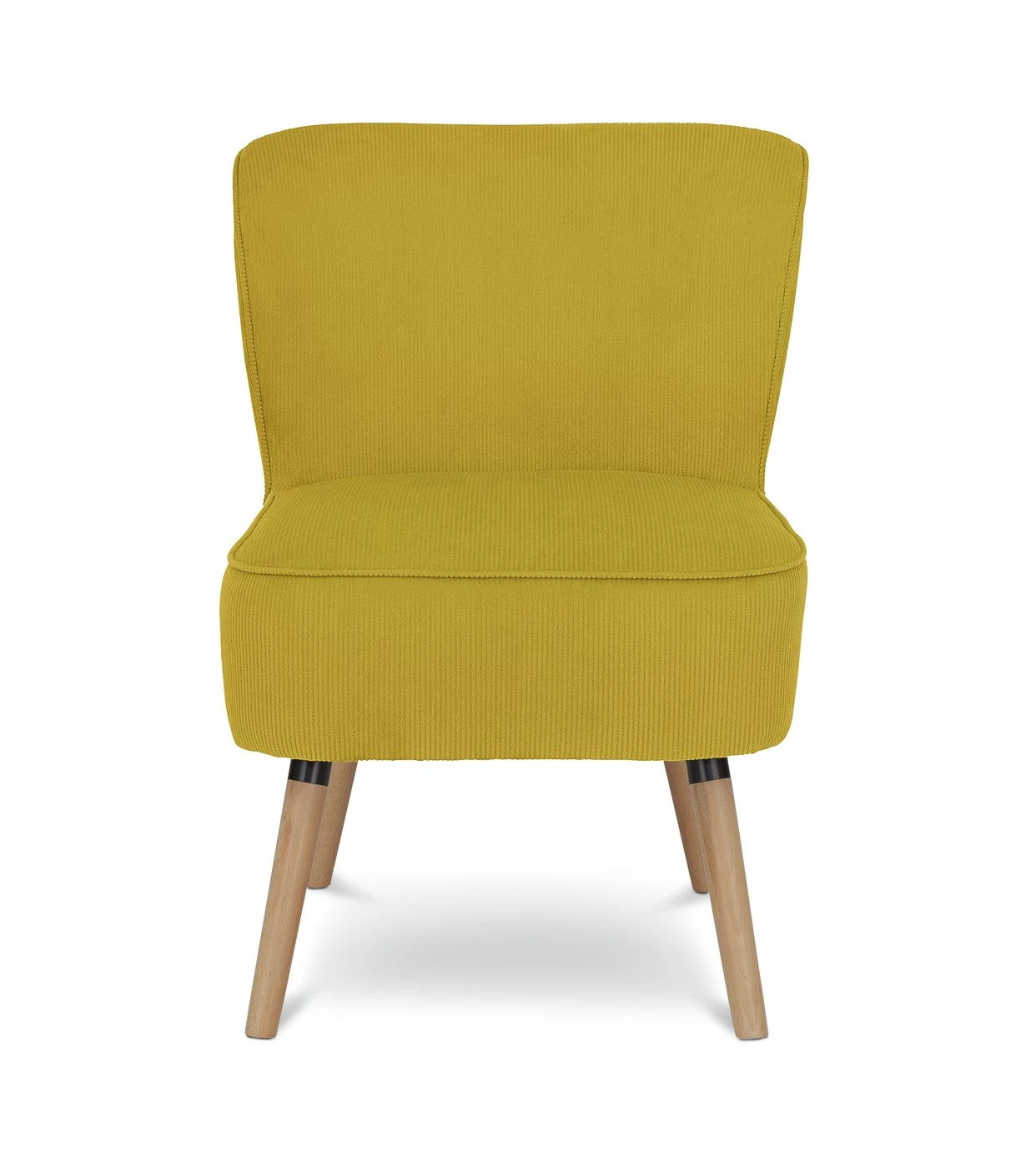 Habitat Eppy Fabric Accent Chair - Yellow 1 Habitat Eppy Fabric Accent Chair - Yellow