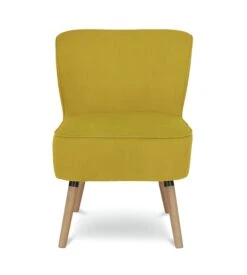 Habitat Eppy Fabric Accent Chair - Yellow 12 Habitat Eppy Fabric Accent Chair - Yellow -Habitat 1232592 R Z002A