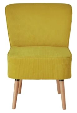 Habitat Eppy Fabric Accent Chair - Yellow 15 Habitat Eppy Fabric Accent Chair - Yellow -Habitat 1232592 R Z015A