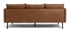 Habitat Moore Leather 4 Seater Sofa - Tan -Habitat 1247941 R Z003A