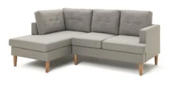 Habitat Joshua Self Assembly Left Hand Corner Sofa - Grey