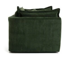 Habitat Jacques Velvet Cuddle Chair - Moss Green 17 Habitat Jacques Velvet Cuddle Chair - Moss Green -Habitat 1252826 R Z004A