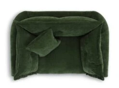Habitat Jacques Velvet Cuddle Chair - Moss Green 18 Habitat Jacques Velvet Cuddle Chair - Moss Green -Habitat 1252826 R Z005A