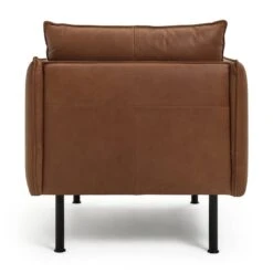 Habitat Moore Leather Armchair - Tan -Habitat 1257216 R Z003A
