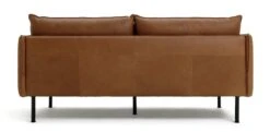 Habitat Moore Leather 3 Seater Sofa - Tan -Habitat 1352616 R Z003A