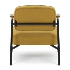 Habitat Jesper Fabric Accent Chair - Yellow 15 Habitat Jesper Fabric Accent Chair - Yellow -Habitat 1402047 R Z003A