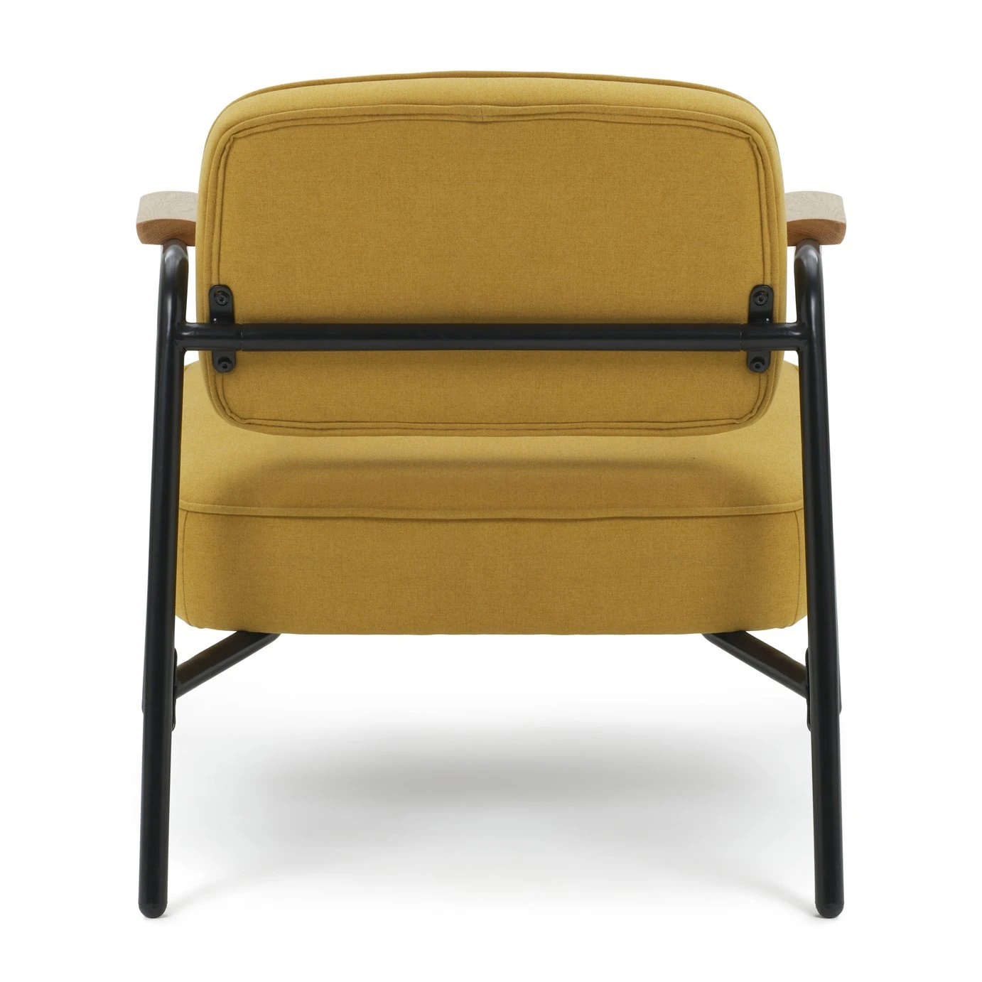 Habitat Jesper Fabric Accent Chair - Yellow 6 Habitat Jesper Fabric Accent Chair - Yellow - Image 6