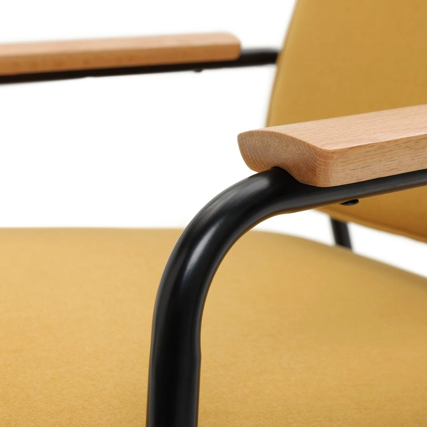 Habitat Jesper Fabric Accent Chair - Yellow 9 Habitat Jesper Fabric Accent Chair - Yellow - Image 9