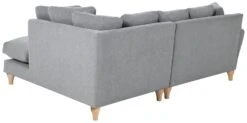 Habitat Carrie Fabric Right Hand Corner Chaise Sofa - Grey 12 Habitat Carrie Fabric Right Hand Corner Chaise Sofa - Grey -Habitat 1486355 R Z004A