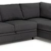 Habitat Seattle Right Corner Fabric Sofa Bed - Charcoal