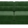 Habitat Hendricks Velvet 4 Seater Sofa - Moss Green
