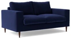 Swoon Evesham Velvet 2 Seater Sofa - Ink Blue -Habitat 1971334 R Z003A