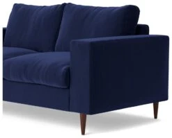 Swoon Evesham Velvet 2 Seater Sofa - Ink Blue -Habitat 1971334 R Z005A