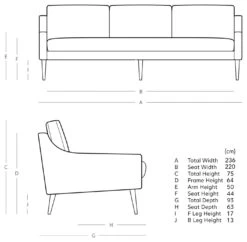Swoon Turin Velvet 4 Seater Sofa - Granite Grey 11 Swoon Turin Velvet 4 Seater Sofa - Granite Grey -Habitat 1992870 R E001