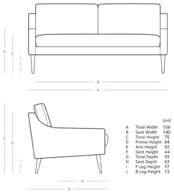 Swoon Turin Velvet 2 Seater Sofa - Burnt Orange -Habitat 1995994 R E001