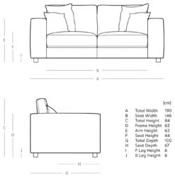Swoon Althaea Velvet 2 Seater Sofa - Silver Grey -Habitat 1997679 R E001