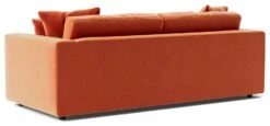 Swoon Althaea Velvet 3 Seater Sofa - Burnt Orange -Habitat 1998647 R Z005A