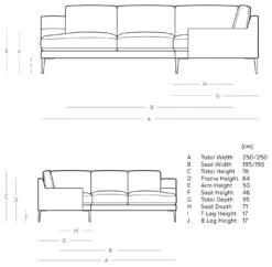 Swoon Almera Velvet Left Hand Corner Sofa - Biscuit -Habitat 2000833 R E001