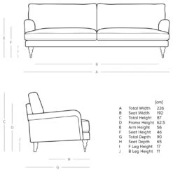 Swoon Charlbury Velvet 3 Seater Sofa - Fern Green 11 Swoon Charlbury Velvet 3 Seater Sofa - Fern Green -Habitat 2006473 R E001