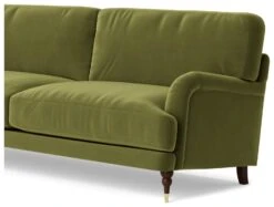 Swoon Charlbury Velvet 3 Seater Sofa - Fern Green 13 Swoon Charlbury Velvet 3 Seater Sofa - Fern Green -Habitat 2006473 R Z004A