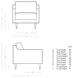 Swoon Rieti Velvet Armchair - Burnt Orange -Habitat 2007386 R E001