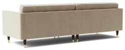 Swoon Porto Velvet 4 Seater Sofa - Taupe -Habitat 2008158 R Z005A
