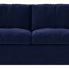 Swoon Seattle Velvet 4 Seater Sofa - Ink Blue