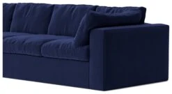 Swoon Seattle Velvet 4 Seater Sofa - Ink Blue 12 Swoon Seattle Velvet 4 Seater Sofa - Ink Blue -Habitat 2013428 R Z004A