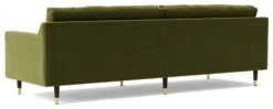 Swoon Rieti Velvet 4 Seater Sofa - Fern Green -Habitat 2016494 R Z005A