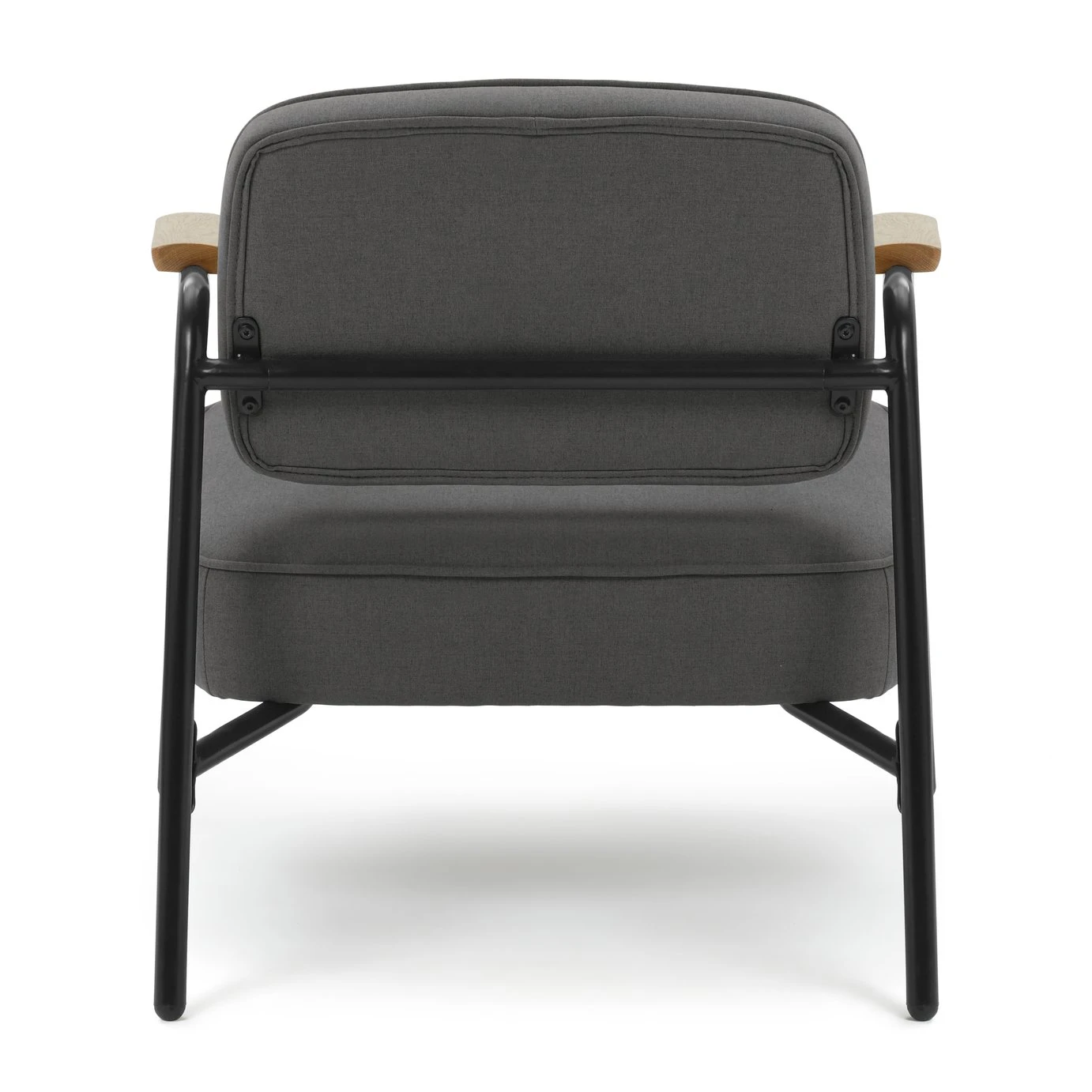 Habitat Jesper Fabric Accent Chair - Grey 6 Habitat Jesper Fabric Accent Chair - Grey - Image 6