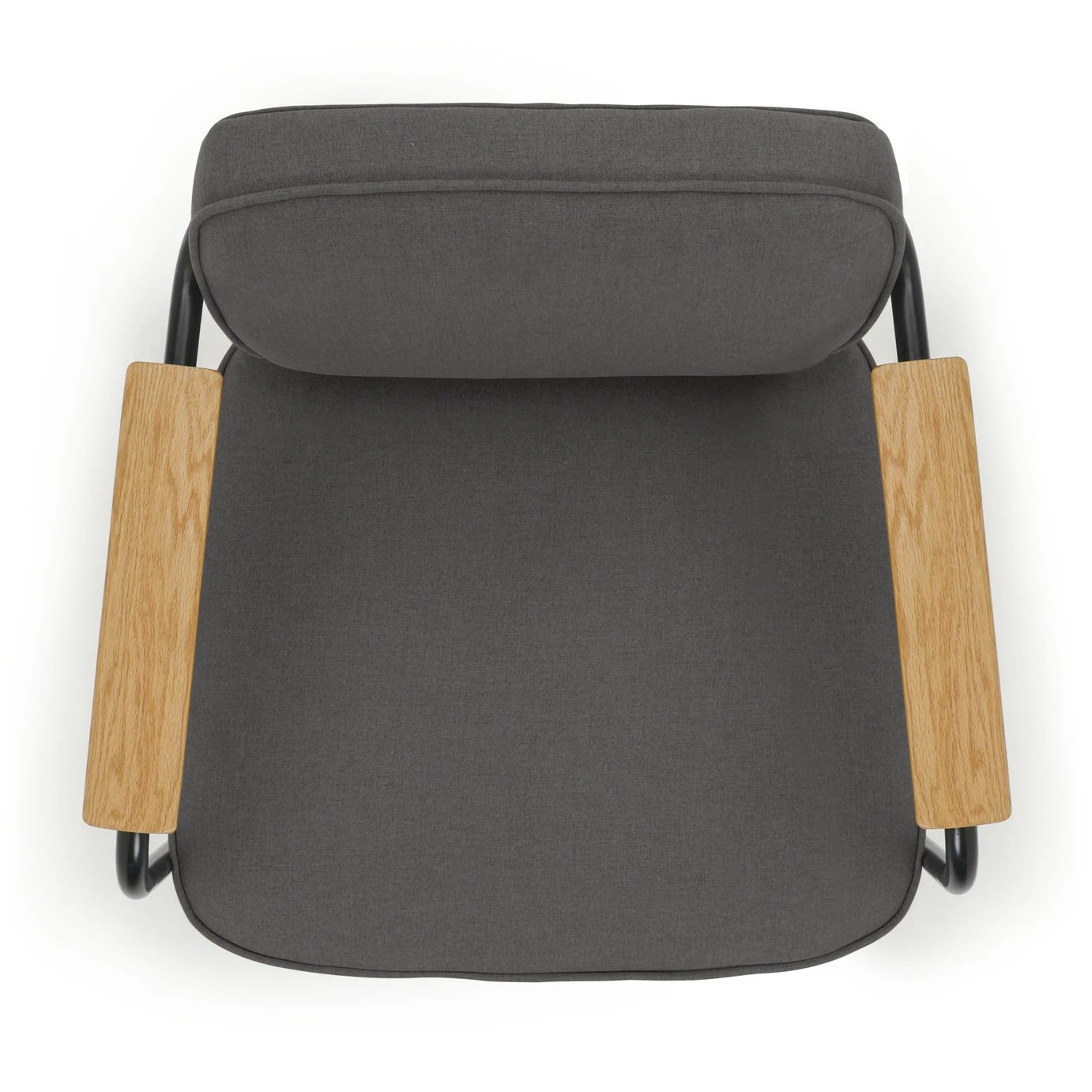 Habitat Jesper Fabric Accent Chair - Grey 8 Habitat Jesper Fabric Accent Chair - Grey - Image 8