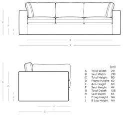 Swoon Seattle Velvet 3 Seater Sofa - Biscuit -Habitat 2017187 R E001