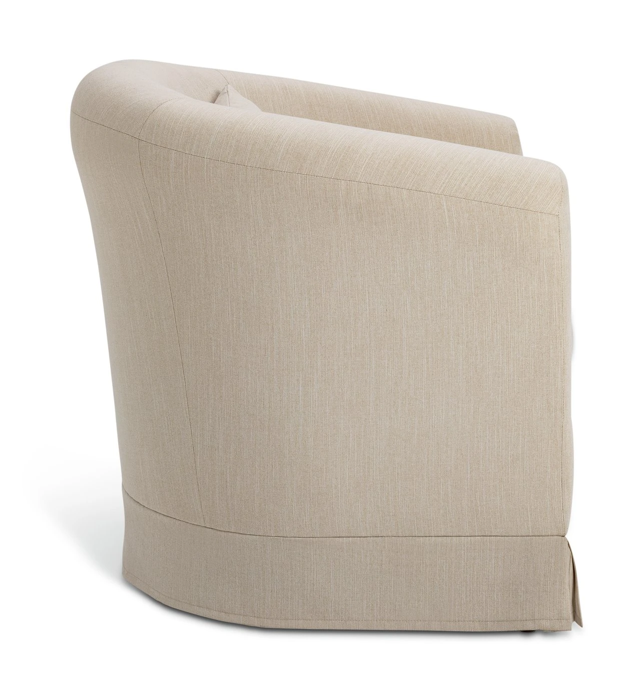 Habitat Larissa Fabric Tub Chair - Natural 7 Habitat Larissa Fabric Tub Chair - Natural - Image 7