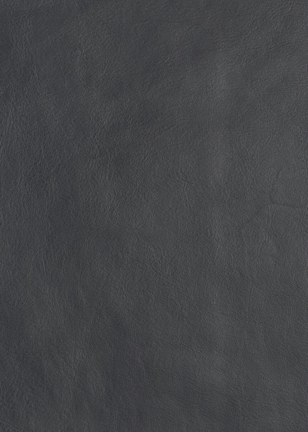 Habitat Moore Leather Ottoman Footstool - Dark Grey 2 Habitat Moore Leather Ottoman Footstool - Dark Grey - Image 2