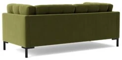 Swoon Landau Velvet 2 Seater Sofa - Fern Green 13 Swoon Landau Velvet 2 Seater Sofa - Fern Green -Habitat 2022732 R Z005A