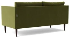 Swoon Luna Velvet 2 Seater Sofa - Fern Green -Habitat 2028293 R Z005A