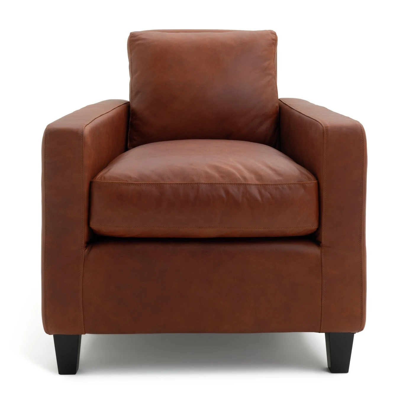 Habitat Chester Leather Armchair - Tan 1 Habitat Chester Leather Armchair - Tan
