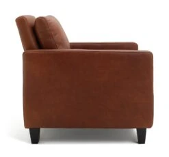 Habitat Chester Leather Armchair - Tan 15 Habitat Chester Leather Armchair - Tan -Habitat 2029601 R Z004A