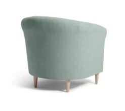 Habitat Fabric Tub Chair - Duck Egg -Habitat 2066671 R Z003A
