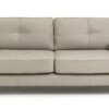 Habitat Isla 3 Seater Leather Sofa - Grey