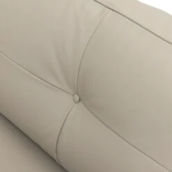 Habitat Isla 3 Seater Leather Sofa - Grey -Habitat 2204749 R Z006A