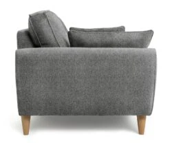 Habitat Isla 3 Seater Fabric Sofa - Grey -Habitat 2207375 R Z004A
