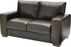 Habitat Eton Leather 2 Seater Sofa - Chocolate 12 Habitat Eton Leather 2 Seater Sofa - Chocolate -Habitat 2263728 R Z003A UC17555292