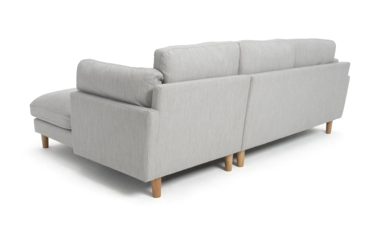 Habitat Salome Fabric Right Hand Corner Chaise Sofa - Grey 7 Habitat Salome Fabric Right Hand Corner Chaise Sofa - Grey - Image 7